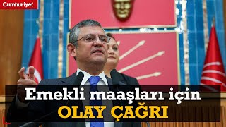 Özgür Özelden emekli maaşları için olay çağrı [upl. by Celeste843]