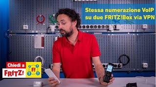 Stessa numerazione VoIP su due FRITZBox via VPN  Chiedi a FRITZ 13 [upl. by Laflam]