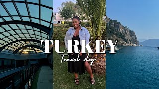 TURKEY HOLIDAY VLOG  FLYING TO DALAMAN BOAT TRIPS NIGHTS OUT amp TURKISH BATHS TRAVEL VLOG 02 [upl. by Kostman]