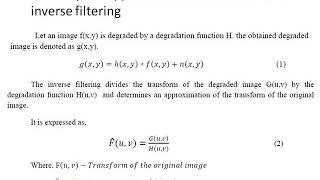 Inverse Filtering in Malayalam [upl. by Nedi321]