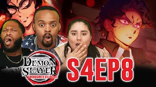 Hashira Vs Muzan  Demon Slayer Season 4 Episode 8 Reaction [upl. by Drais]