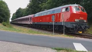 Br 2184927 mit dem Störtebeker Express in Ilmenau Roda [upl. by Annil767]