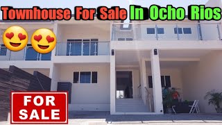 Townhouse For Sale  Mansfield Ocho Rios St Ann  Gated Community  Remax Elite [upl. by Anhcar]