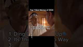 Top memes of 2024 😂 shorts mrbeast cobrakai memes [upl. by Ker585]