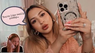 ASMR Karen Mean Girls does your makeup for a Hot Date 💋🍒🤔 [upl. by Acinat587]