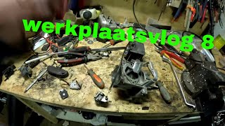 werkplaats vlog 8 audi TT band proppen opruimen bladblazer [upl. by Bain]