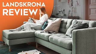 IKEA Landskrona Sofa Review The Classiest IKEA Couch  Comfort Works [upl. by Jocelin]