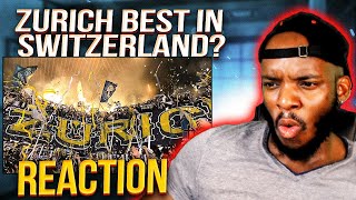 AMERICAN REACTS TO FC ZÜRICH ULTRAS  ZÜRCHER SÜDKURVE  SWITZERLAND  BEST MOMENTS [upl. by Aeslehc]