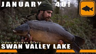 Winter Carp Fishing at Swan Valley  Open Access Diary  Simon Dew [upl. by Nnalyrehs700]