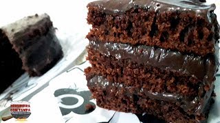 Bolo de Chocolate muito Rápido  Sem forno  Feito na frigideira😱😱 [upl. by Bard596]