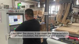 Can wooden fire doors prevent fireshorts doors firedoor foryou [upl. by Ydneh]