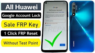 1 Click FRP key Huawei tool 2023  Huawei FRP Unlock Without Test Point NO Downgrade Firmware [upl. by Relyt]