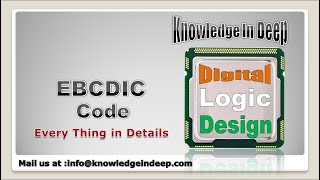 EBCDIC Codes digital logic lect9 [upl. by Ecirad]