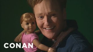 Conan Visits The American Girl Store  CONAN on TBS [upl. by Eeloj]