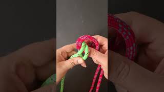 Excellent and strong connection of two ropes knot rope [upl. by Manuela]