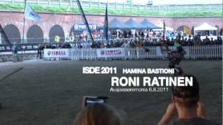 Roni Ratinen ISDE 2011 Hamina Bastioni [upl. by Zaragoza]