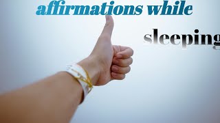 Affirmations while sleeping  affirmations while sleeping self love  affirmation [upl. by Fai]