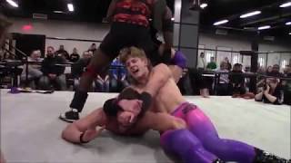 Elijah Burke vs Megabyte Ronnie vs Vinnie Moon [upl. by Aved]