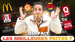 Frites  quelle est la meilleure enseigne [upl. by Raynard]