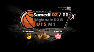 U15M1  Argentan Vs Bayeux [upl. by Ennahs476]