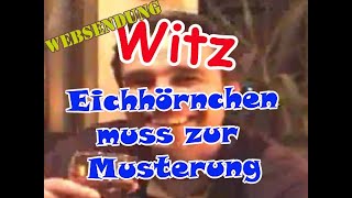 Witz  Eichhörnchen muss zur Musterung witze witz [upl. by Hutchinson]