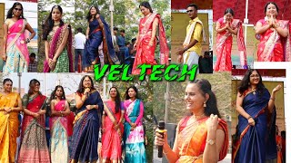 VelTech University Ramp Walk🔥  VelTech Pongal Celebration Ramp Walk  VelTech University Chennai [upl. by Drobman]