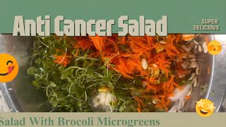 Sulforaphane Rich Anti Cancer Salad [upl. by Pennington652]