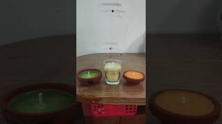 Mud pot and shot glass scented candles trending viralvideo shortvideo [upl. by Felipe]