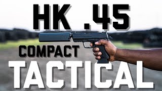 Heckler amp Koch HK45 Tactical Compact  First Mag Review [upl. by Nawad587]