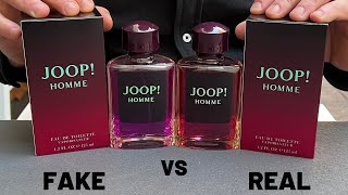 Fake vs Real JOOP Homme EDT Perfume 125 ml [upl. by Zadoc]