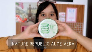 Jerawat hilang amp Wajah Cerah  Nature Republic Aloe Vera [upl. by Edik671]