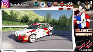 AC LF Mitsubishi Lancer EVO3 Joux Plane [upl. by Helm]