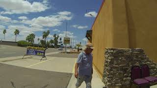 Little Italy Pizza Takeout to Loves Travel Stop Gila Bend Arizona 18 July 2018 NGH50442 [upl. by Yraillih751]