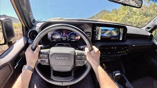 2024 Toyota Land Cruiser  POV First Driving Impressions Off Road [upl. by Henrieta570]