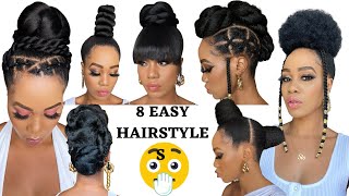 🔥Protective Styling Easy and Chic Updo Ideas for Natural Hair Protective Style  Tupo [upl. by Destinee96]