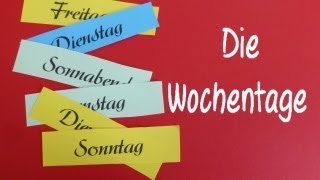 Learn German Die Wochentage [upl. by Leiand347]