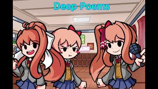 Deep Poems but Monika Sayori and Sayonika sing it FNF cover [upl. by Stephine401]