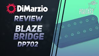 Review DiMarzio Blaze 7 Cordas Ponte DP702 [upl. by Medrek918]