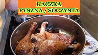 CHRUPIĄCA KACZKA UDA KACZKI PRZEPIS Z PATELNI SOCZYSTA Z JABŁKAMI  ŚWIĘTA IMPREZA🧡💥MÓJ HIT Nr31 [upl. by Lipscomb635]