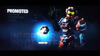 Halo Reach  FINALLY REACHED INHERITOR RANK 111024 [upl. by Ardnasyl180]