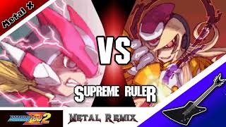 Megaman Zero 2  Supreme Ruler Elpizo Boss Battle Phase 1 Metal Remix [upl. by Noitna]