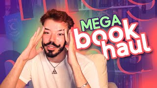 54 livros novos aqui em casa  Book Haul [upl. by Yrdnal]