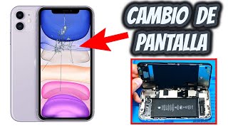 Cambio de Pantalla  iPhone 11 11 Pro 11 Pro Max [upl. by Enahsal511]