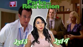 Parks and Recreation  REACTION  2x13 amp 2x14 [upl. by Sandra]