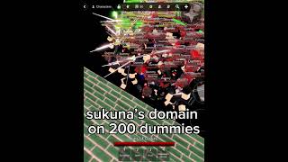 200 dummies yay jujutsushenanigans [upl. by Nojad473]