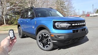 2022 Ford Bronco Sport Outer Banks  REVIEW and POV DRIVE Is It a Good VALUE [upl. by Mcfarland]