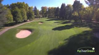 Vidago Palace Golf Course  drone aerial video  Vidago Palace  Hole01 [upl. by Auhel]