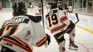 Highlights from Cantonniers de Magog vs Markham Waxers at the 2024 TELUS Cup [upl. by Witherspoon]