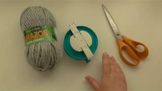 How to Use a Clover Pom Pom Maker [upl. by Dusza]