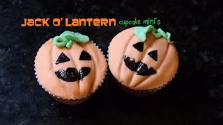 Jack O Lantern Cupcakes  Scaredy Cakes [upl. by Linda]